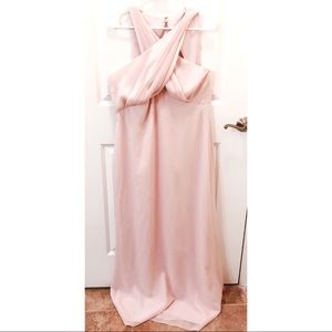 After Six - Blush Bridesmaid Dress